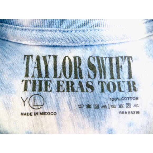 NEW! Official Taylor Swift Eras Tour Sleeveless Tank Top Tie Dye T-Shirt SZ L - Picture 11 of 11